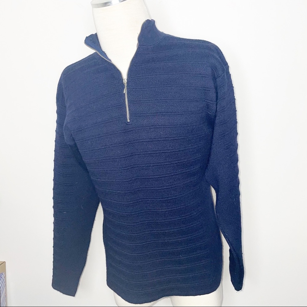 Vintage Nordica 1/4 Zip Pullover Sweater USA
